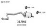 NISSA 2010018B00 End Silencer